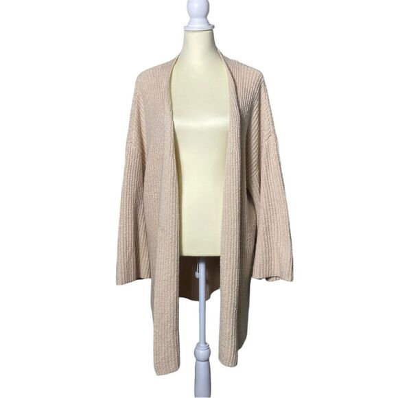 Elizabeth and James Sweaters - Elizabeth And James Oversized Long Line Open Front Knit Cardigan Womens Size XXL
